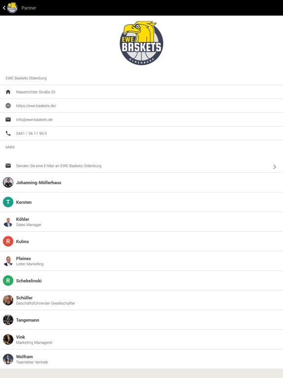 Screenshot #6 pour EWE Baskets Business Club