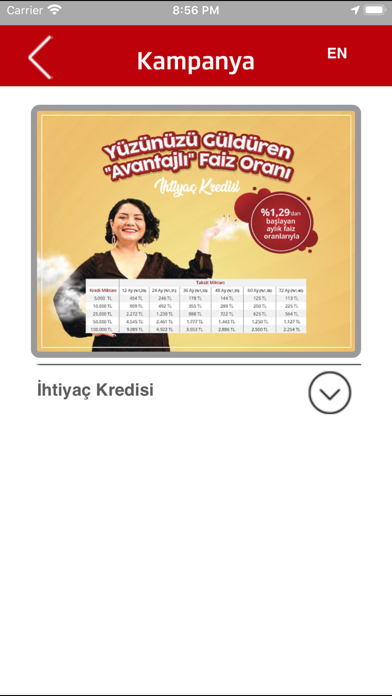 NEB Mobil Screenshot