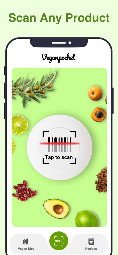 Vegan Pocket - Scan Food & Eat - Food & Drink App | MWM