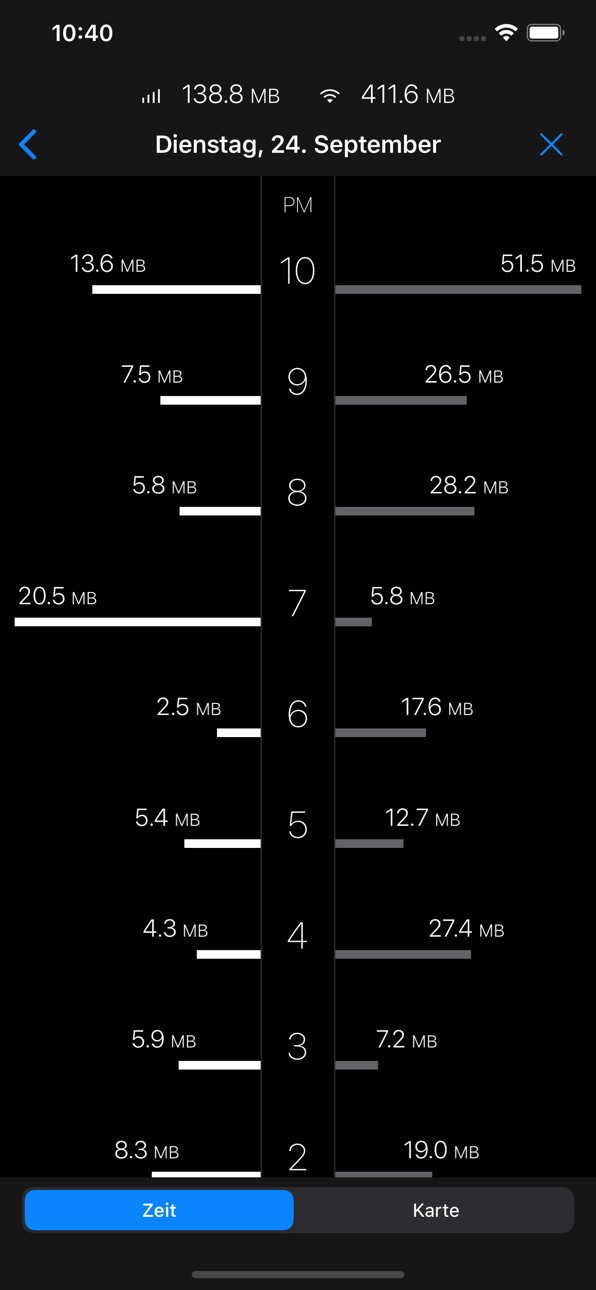 iPhone screenshot