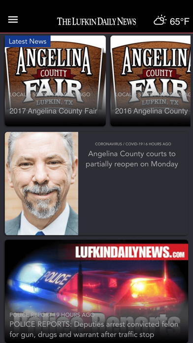 The Lufkin Daily News iPhone screenshot 3 - News app