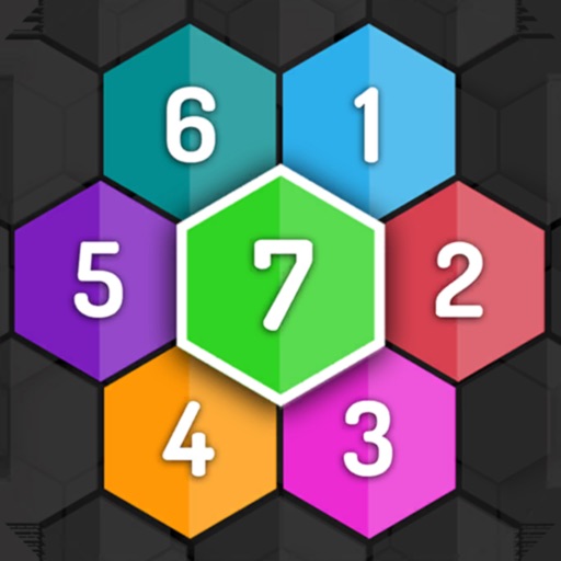 Merge Hexa: Number Puzzle Game Icon