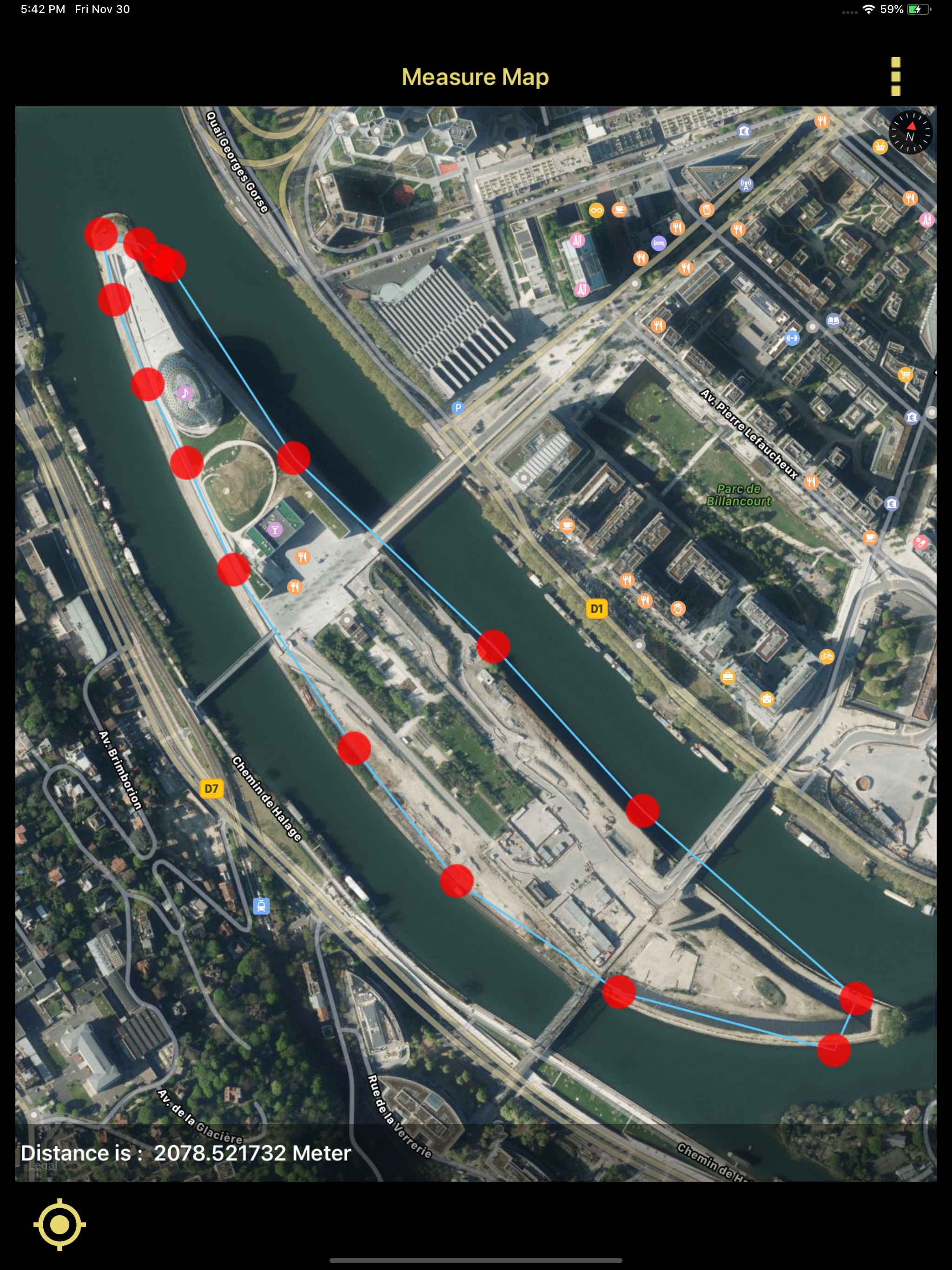 Distance & Area Measure On Map screenshot 14