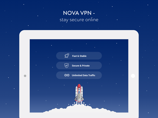 NovaVPN iPad screenshot 5 - Utilities app