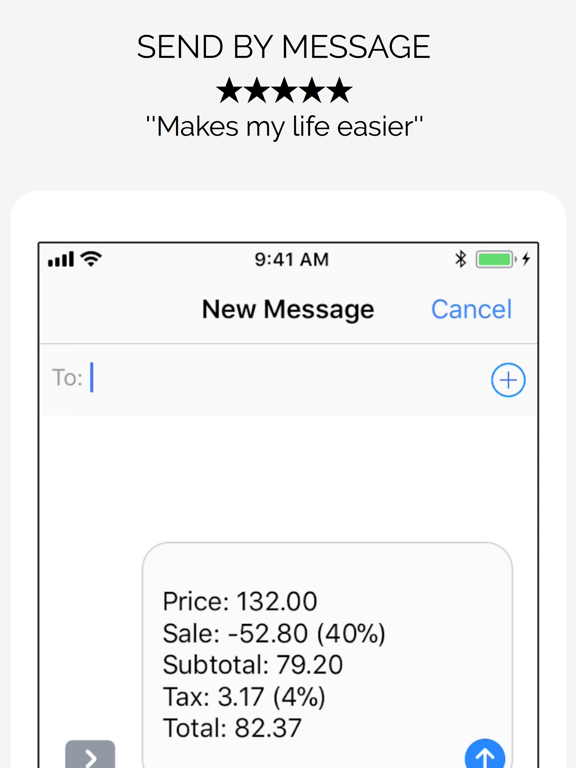 Sales Tax Calculator > iPad screenshot