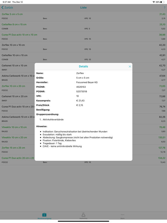 Screenshot #6 pour Ökotool Wundversorgung der ÖGK