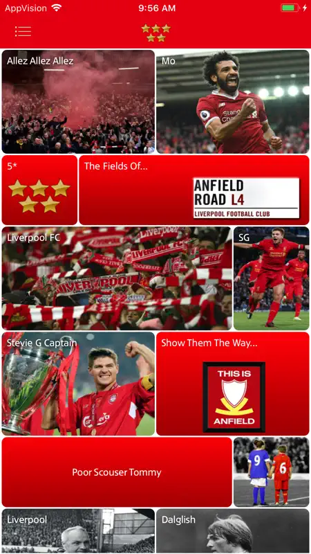 Pocket Kop: Liverpool Song App screenshot 1 of 3