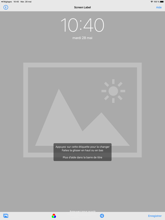 Screenshot #5 pour Screen Label