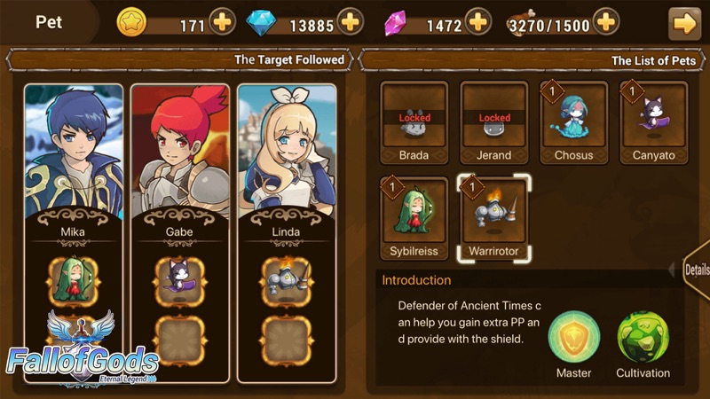 Fall of Gods: fantasy RPG screenshot 5
