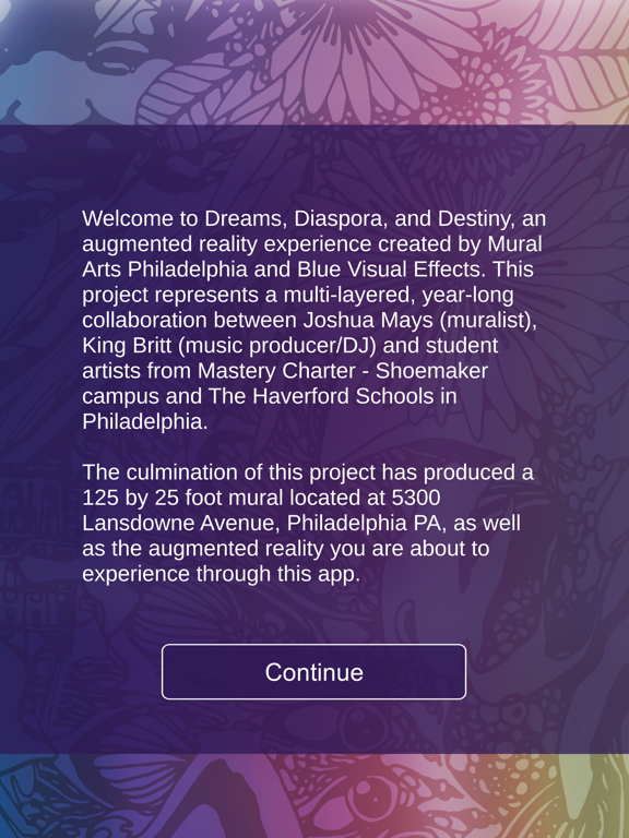 MuralArtsAR iPad screenshot 6 - Entertainment app