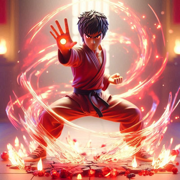 アニメバトルの3D格闘ゲーム