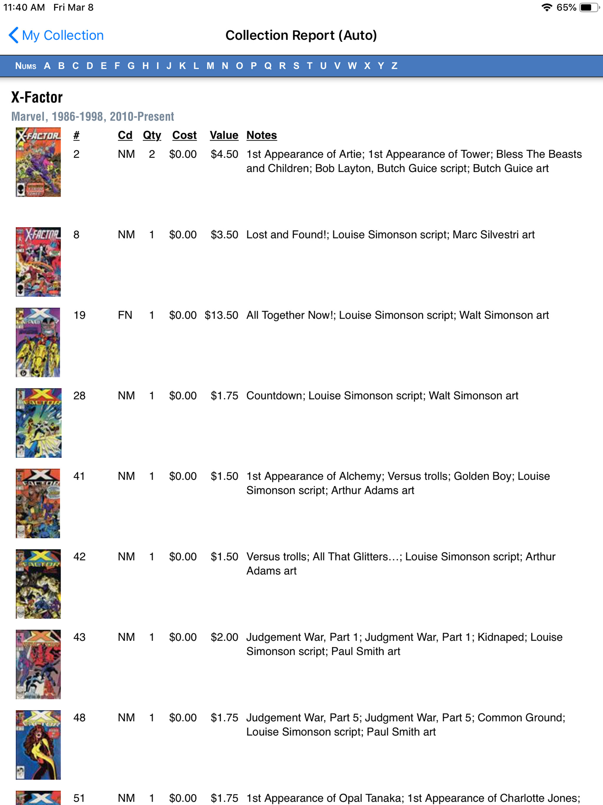 ComicBase Mobile screenshot 6