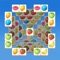 A puzzle game where you locate and match three identical tiles from a stack and clear them out