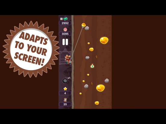 Gold Miner Tom iPad screenshot