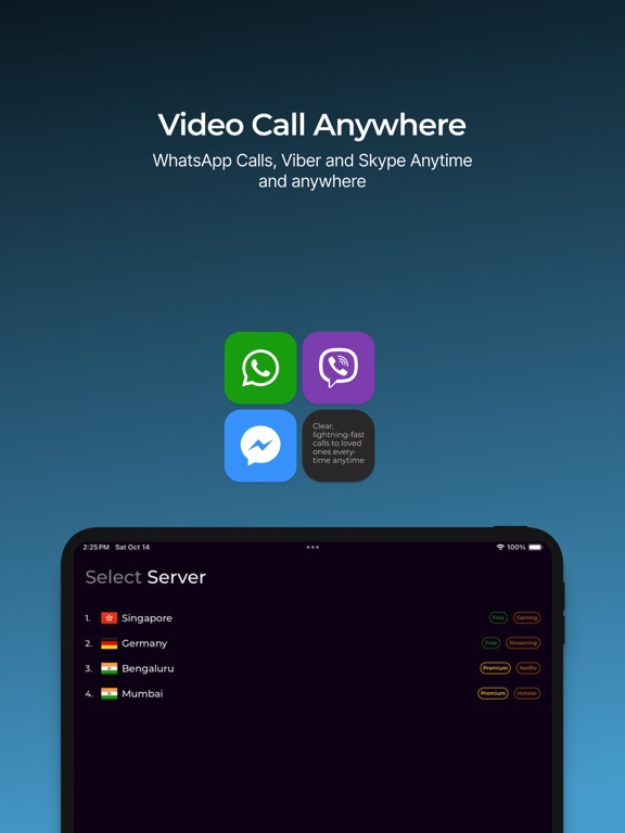 AI V2RayNG VPN - LightRay iPad screenshot 2 - Utilities app