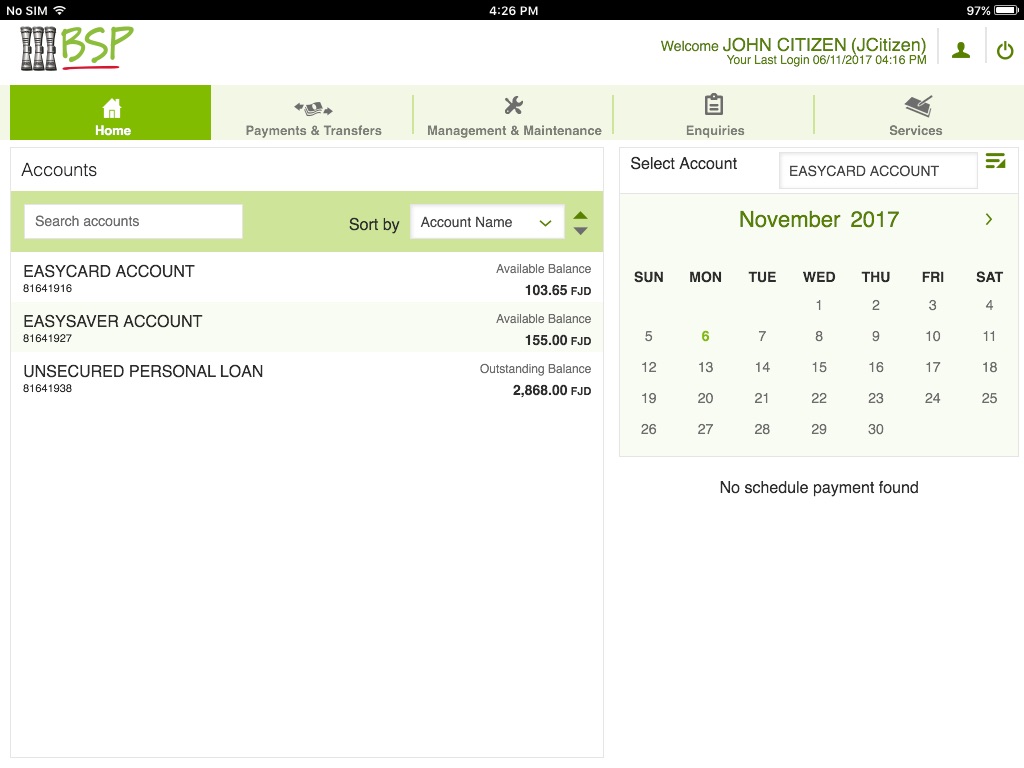 iPad screenshot