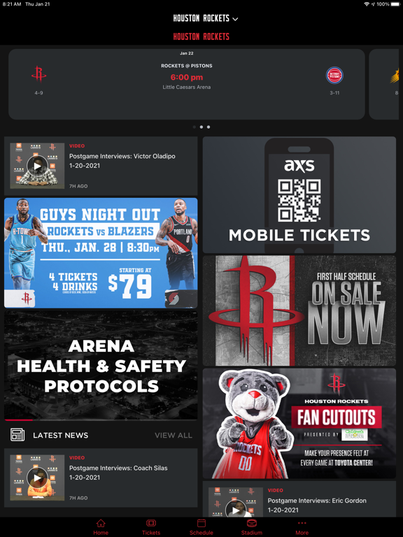 Screenshot #4 pour Houston Rockets