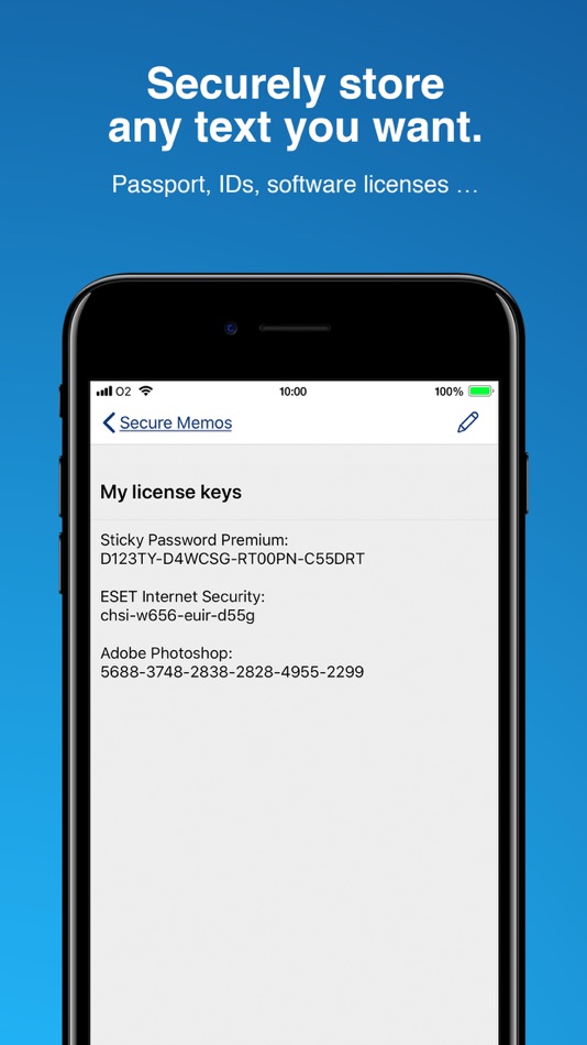 #6. Sticky Password Manager & Safe (iOS) De: Lamantine Software a.s.