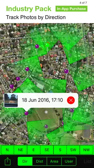 Screenshot von Solocator - GPS Field Camera auf dem iPhone 7