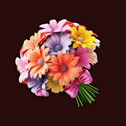 Flower Bouquet 3D