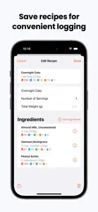 Foodnoms - Nutrition Tracker screenshot #7 for iPhone