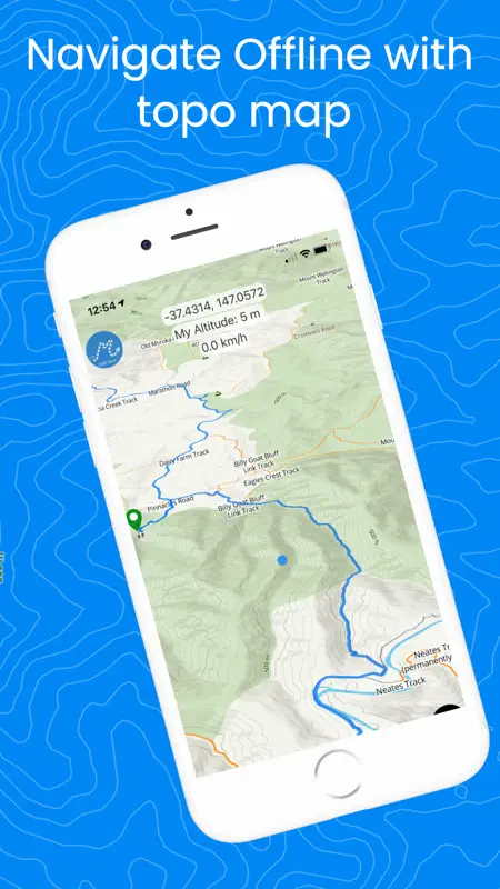 Dirt Map - Offline Navigation screenshot 2 of 10