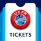 With the UEFA Mobile Tickets app, Fans who have tickets can securely download, transfer, keep, assign a guest a ticket, anytime and anywhere on a mobile device