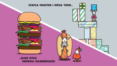 Skärmbild från Nampa Kalas (barn 2-4 år)