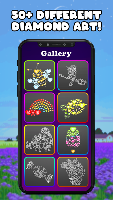 Screenshot #3 pour Diamond Art – Glitter Coloring