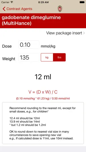GadCalc screenshot 2