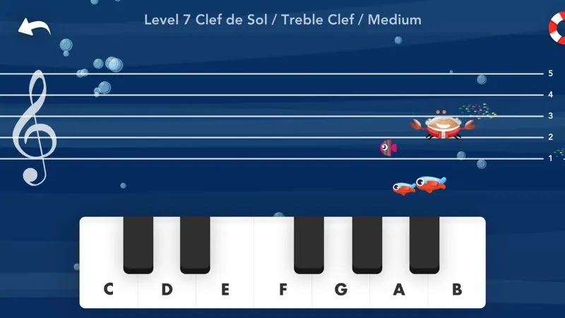 Music Crab : Le solfège facile screenshot 1 of 4