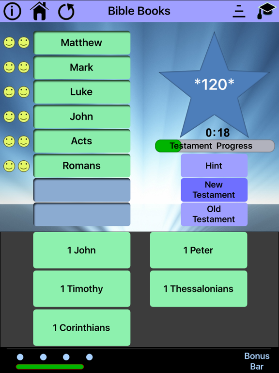 Screenshot #5 pour Learn Bible Books, Bible Fun