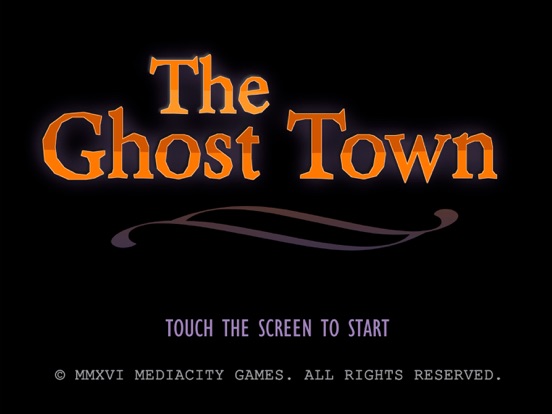 The Ghost Town Treasure iPad app afbeelding 1