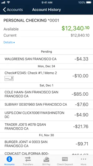 Brooks Bank screenshot 3
