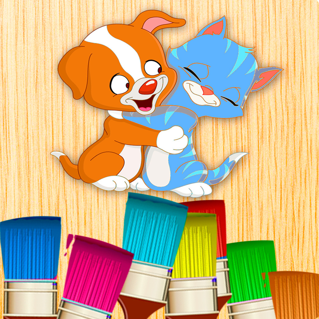 Get Coloring and painting animals for iOS, iPhone, iPad Aso Report