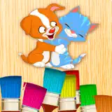 Colorare e dipingere animali - Icona app