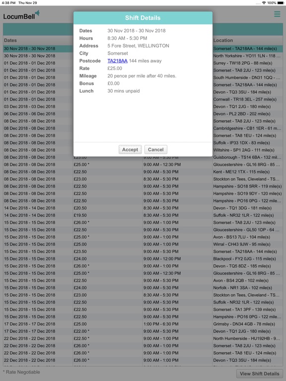 Screenshot #5 pour LocumBell
