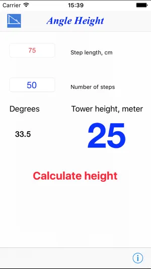 Angle Height screenshot 1
