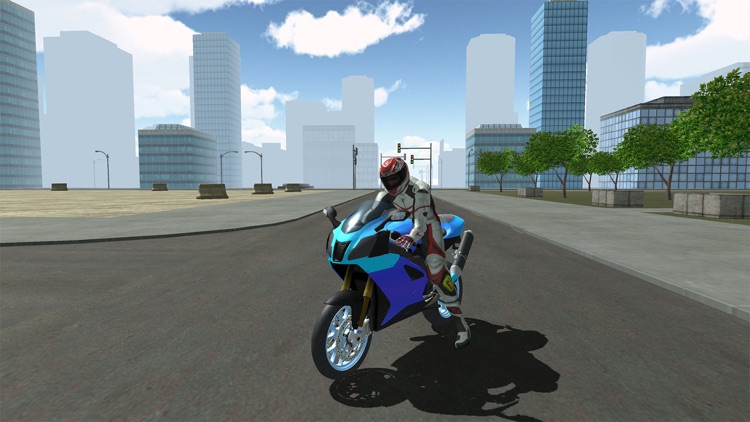 Motorbike Driving Simulator 3D screenshot-3