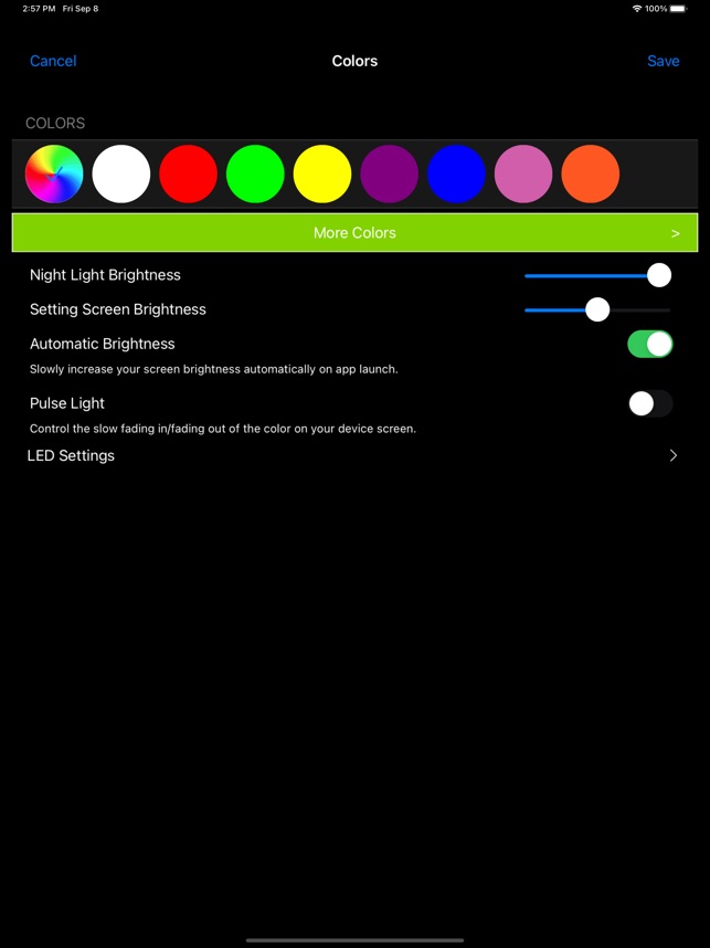 Night light app discount