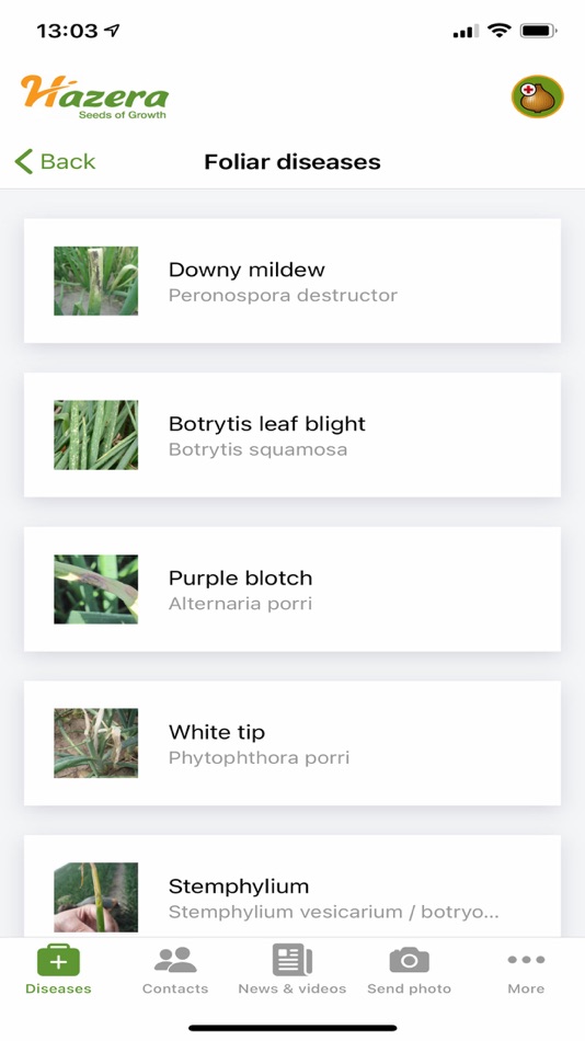 #3. Crop Advisor by Hazera (iOS) بواسطة: Onlinq