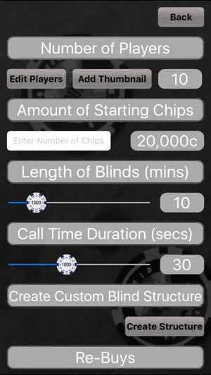 Poker Blinds Timekeeper screenshot 4