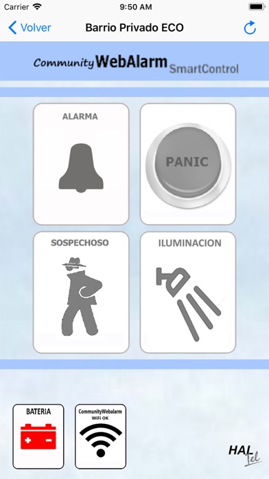 Screenshot #1 pour CommunityWebAlarm
