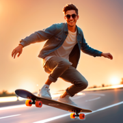 Longboard Racer Simulator 3D