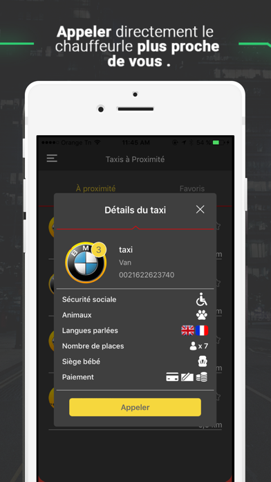 Screenshot #3 pour Taxi Proxi : Commander course