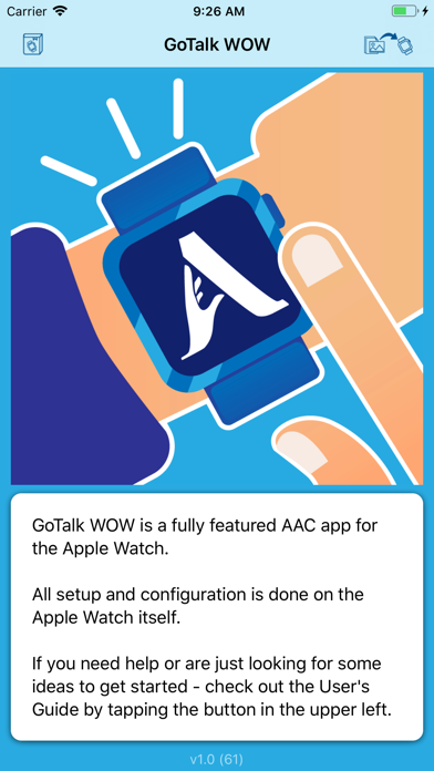 GoTalk® WOW app screenshot