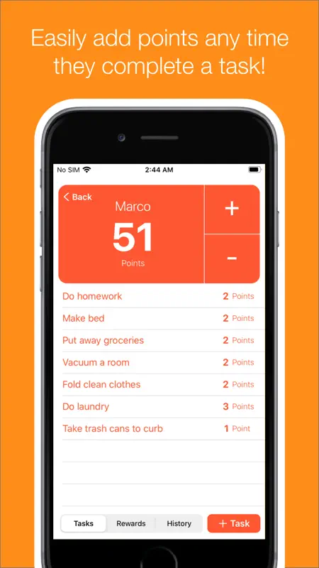 punti+ chores tasks & rewards screenshot 2 of 4