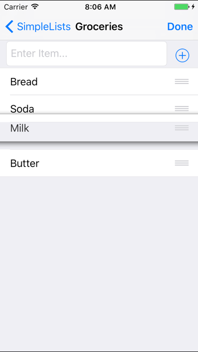 SimpleLists Screenshot 5 of 5