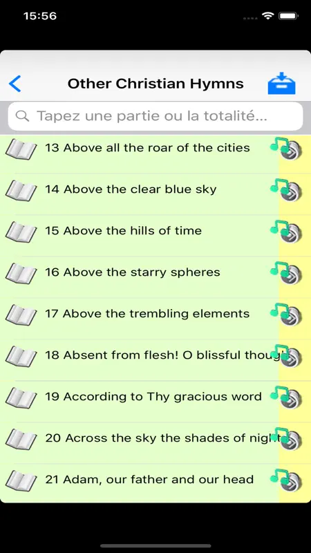 Paroles de chanson JEM screenshot 3 of 4
