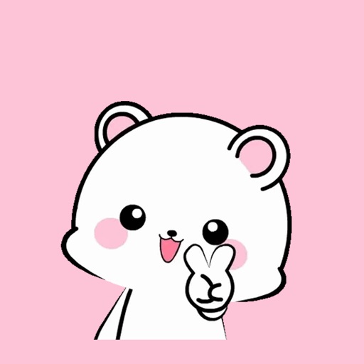 Cute White Bear icon